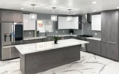 Grey European Cabinets