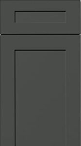 Dark Grey Shaker cabinets