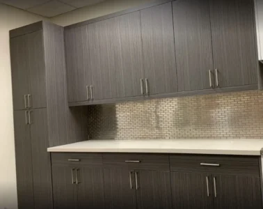 Delano Grey European kitchen Cabinets