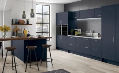 Indigo kitchen European Cabinets