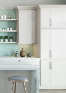 Dove Slim shaker Cabinets